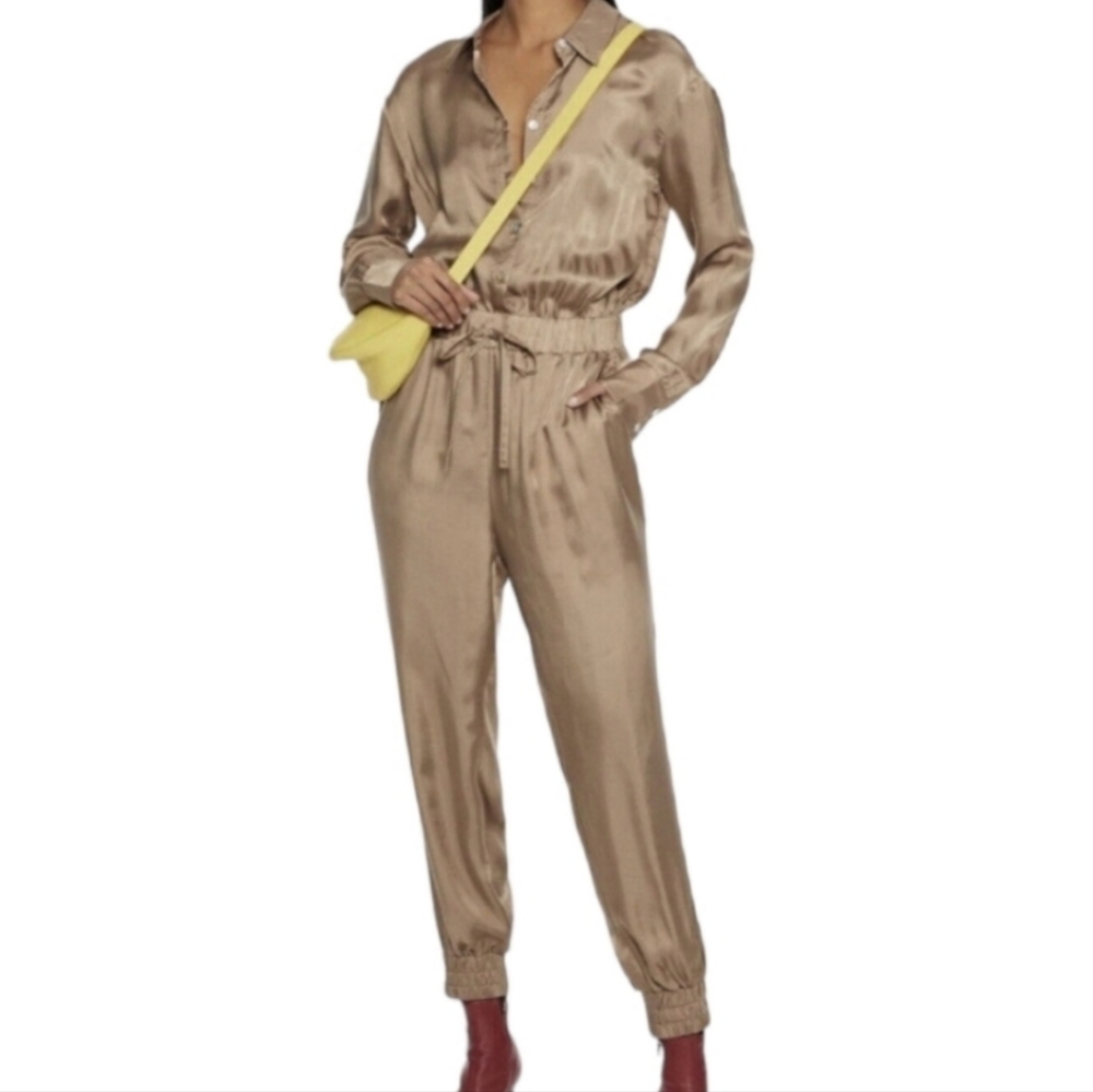 CINQ A SEPT PewterJumpsuit - Picture 2 of 16
